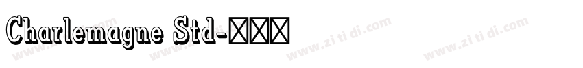 Charlemagne Std字体转换
